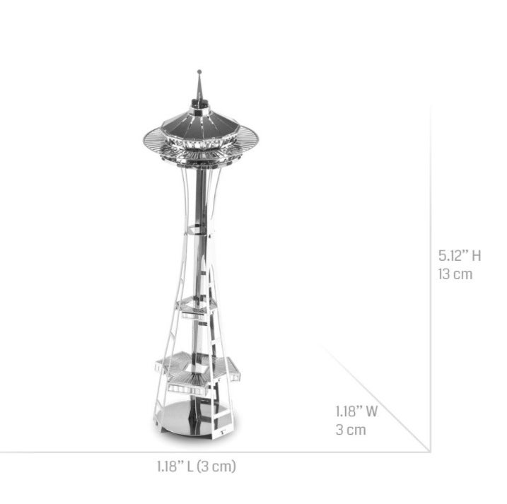 Architectural Diy Handmade 3D Metal Puzzle Adult Stereo Model Assembly Educational Toy High - Image 1